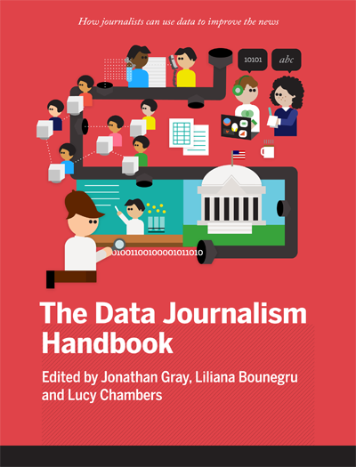 cover of the Data Journalism Handbook